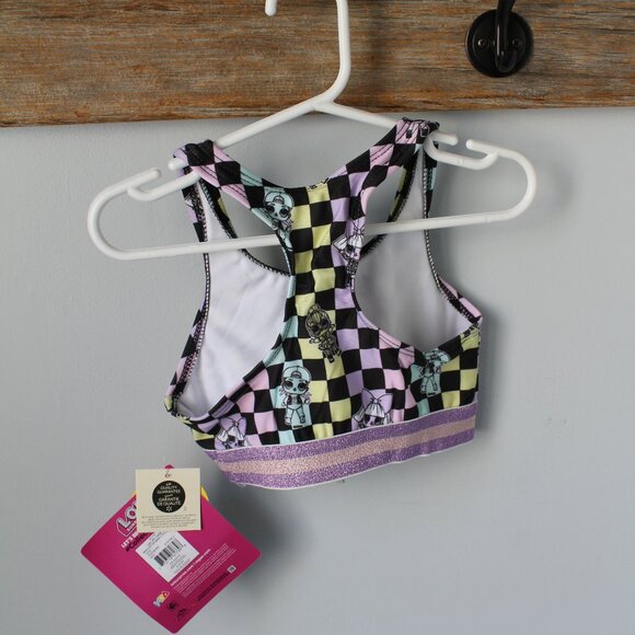 ❄️5/$25🎄LOL Size XS (4/5) Checkered Bathing-Suit New - Picture 3 of 4